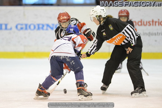2015-02-15 Hockey Milano Rossoblu U12-Valpellice 0697 Leonardo Vergani